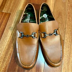 Reaction Kenneth Cole Men's Brown Slip-On Loafers Dress Shoes Worn only twice